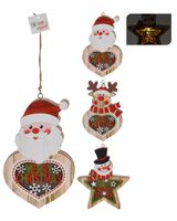 Homesmiths Christmas Hanging Decoration 16Cm Assorted 1 Piece