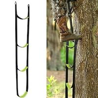 3 Step Hunting Climbing Aider, Lightweight Climbing Stick Aider for Hunting, Hunting Webbing Rope Ladder, Tree Climbing Rope Ladder for Outdoor Sports Rock Climbing Caving Mountaineering Lightinthebox