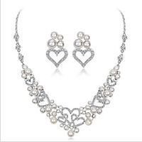 Women's Cubic Zirconia Jewelry Set Bridal Jewelry Sets Geometrical Flower Stylish Earrings Jewelry White For Anniversary Party Evening Prom Festival 1 set miniinthebox - thumbnail
