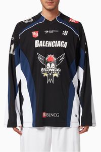 Hockey T-shirt in Sporty Mesh Jersey