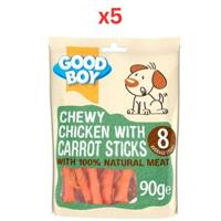 Armitage Chicken Carrot Stick 90G (Pack of 5)