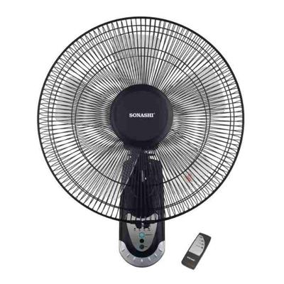 Sonashi 16 Inch Wall Fan With Remote Control - SF-8007-WR