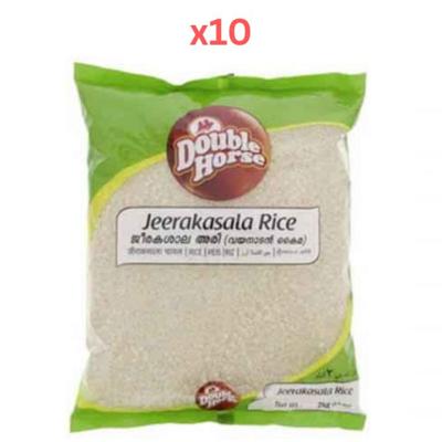 Double Horse Jeerakasala Rice 2Kg Pack of 10