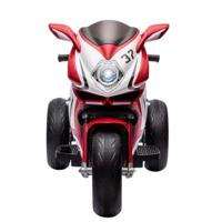 Megastar Ride on D3 excel 3 Wheel Ride-On Electric Bike with Eva wheels & hand acceleration NEL1166-R