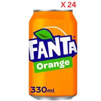 Fanta Orange Can - 24 x 330 ml