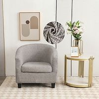 Club Chair Cover Stretch Tub Chair Slipcover, Arm Chair Sofa Cover For Dogs Pet,Washable Couch Furniture Protector Soft Durable Lightinthebox - thumbnail