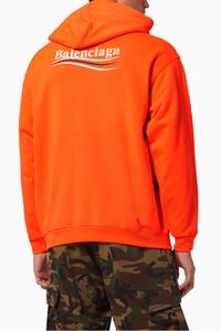 Political Campaign Medium Fit Hoodie in Curly Fleece