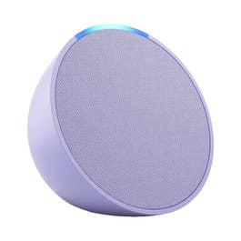 Amazon Echo Pop Full Sound Compact Wi-Fi & Bluetooth Smart Speaker with Alexa, Lavender Bloom (AMZ-ECHO POP 1G LAVENDER)