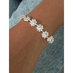 Women's Bracelets Elegant Outdoor Floral Bracelets Bangles Lightinthebox