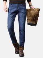 Winter High Elastic Slim Jeans