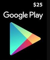 USA Google Play Cards - $25