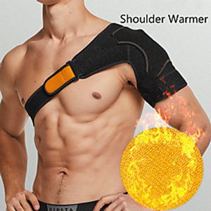 Adjustable Shoulder Protector Sports Single Shoulder Support Belt Warmer Brace Elastic Neoprene Bandage Pad Pain Relief Strap Lightinthebox
