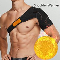 Adjustable Shoulder Protector Sports Single Shoulder Support Belt Warmer Brace Elastic Neoprene Bandage Pad Pain Relief Strap Lightinthebox - thumbnail