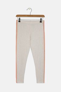 Big Girls Side-Stripe Leggings  Oatmeal Heather