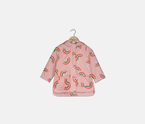 Toddler Girls Camryn Jersey Lined Rain Jacket  Pink