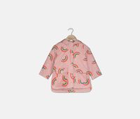 Toddler Girls Camryn Jersey Lined Rain Jacket  Pink - thumbnail