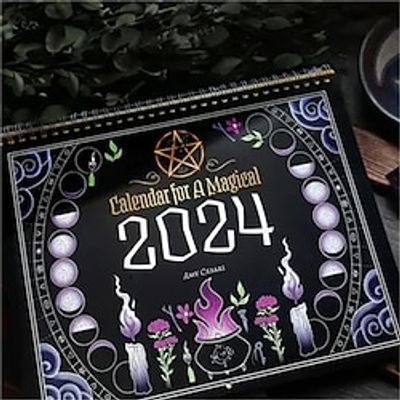 2024 Calendar For A Magical CALENDAR FOR A MAGICAL 2024 Charistmas Happy New Year Decor Gift 2024 Calendar  Planner For A Magical Lightinthebox