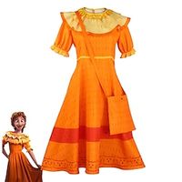 Encanto Isabela Madrigal Luisa Madrigal Dolores Madrigal Cosplay Costume Outfits Men's Women's Movie Cosplay Cute Cosplay Yellow Red Blue Halloween Carnival Masquerade Event / Party Masquerade Top Lightinthebox