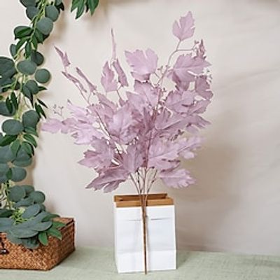 Decorative Flower Tree Simulation Grape Leaf Tree Suitable For Party, Commercial Center, Office, Home, Restaurant, Garden, Courtyard Decoration Lightinthebox