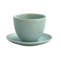 Kinto Pebble Cup & Saucer 180ml - Moss Green