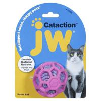 Petmate JW Cataction Rattle Ball Cat Toy