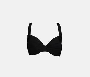 Womens Halter Bikini Top Swimsuit  Black