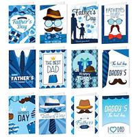 Father's Day Themed Invitation Cards with Envelope Stickers Party Supplies for Sending Invites and Greeting Cards Lightinthebox