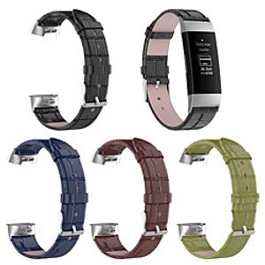 Watch Band for Fitbit charge3 / Fitbit charge2 / Fitbit Charge 4 Fitbit Sport Band Genuine Leather Wrist Strap miniinthebox