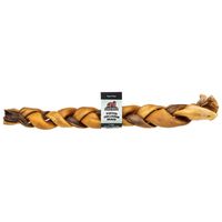 Redbarn Puffed Collagen Braid 12 Inch Dog Chews Treats 1.52Oz / 43gm