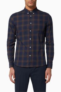 Hubert Check Flannel Shirt