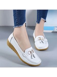 Flat casual women's shoes