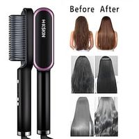 KSKIN Hair Straightener Brush Hair Straightening Iron with Built-in Comb, 20s Fast Heating 5 Gears Settings Hair Straightener Brush  Anti-Scald Perfect for Professional Salon at Home KD380 Lightinthebox - thumbnail