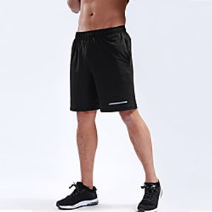 Men's Jogger Shorts Drawstring Pocket Nylon Solid Color Sport Athleisure Shorts Bottoms Breathable Quick Dry Moisture Wicking Soft Comfortable Exercise  Fitness Running Everyday Use Casual Daily Lightinthebox