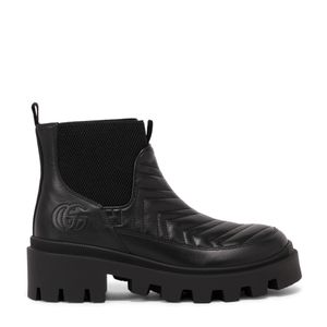 Matelassé Chelsea boots