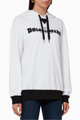 Logo Cotton Fleece Hoodie Logo Cotton Fleece Hoodie