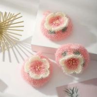 Cute Little Flower Dishwashing Towel, Oil-free Double-sided Cleaning, Thickened And Durable Pads, Cleaning Supplies miniinthebox - thumbnail