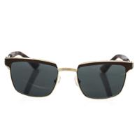 Frankie Morello Elegant Clubmaster Shaded Lens Sunglasses (FRMO-22134)