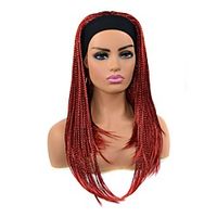 european and american hair band style small dirty braid wig headgear hair band style small braid wig headgear three-strand braid wig headgear Lightinthebox - thumbnail