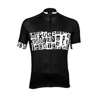 21Grams Men's Short Sleeve Cycling Jersey Summer Spandex Polyester Black Bike Jersey Top Mountain Bike MTB Road Bike Cycling Quick Dry Moisture Wicking Breathable Sports Clothing Apparel  Athleisure Lightinthebox - thumbnail