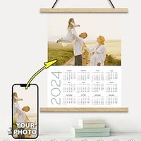 2024 Calendar Custom Wall Art Canvas PrintsPoster with Hangers Wall Hanging Customable Wall Art Canvas Prints - Holiday Modern Art Prints miniinthebox