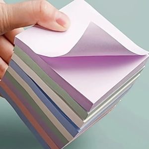 400 sheets Solid Color Sticky Note For Kids  Adults Papers Arts And Crafts Projects miniinthebox