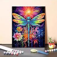 1pc Dragonfly 16 20 Inch Painting By Numbers For Adults Beginners Painting Acrylic Painting Set Decorative Painting DIY Digital Oil Painting Manual Coloring Lightinthebox - thumbnail