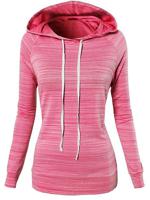 Casual Loose Solid Color Women Hoodies