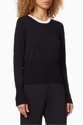 Girocollo Tricot Jersey Sweatshirt Girocollo Tricot Jersey Sweatshirt