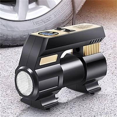 Starfire Car Air Pump Digital Display Smart Lighting Car Car 12v Air Pump Car Air Pump To Replenish Air Lightinthebox