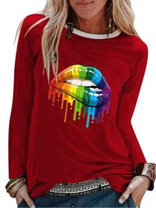 Crew neck Graphic Long Sleeves Top