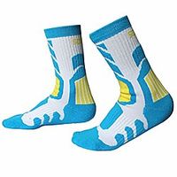 1 pair outdoor sports socks children anti-slip anti-sweat breathable roller skating skiing cycling hosiery footwear accessories Lightinthebox - thumbnail
