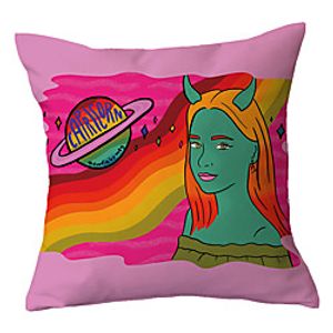 Double Side Cushion Cover 1PC Soft Decorative Square Throw Pillow Cover Cushion Case Pillowcase for Sofa Bedroom Livingroom Outdoor Superior Quality Machine Washable Lightinthebox