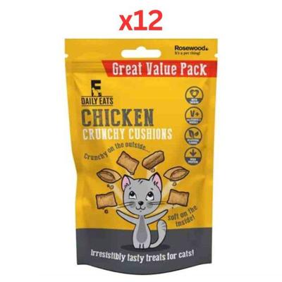 Rosewood Daily Eats Crunchy Cushions Chicken VP 200G (Pack of 12)