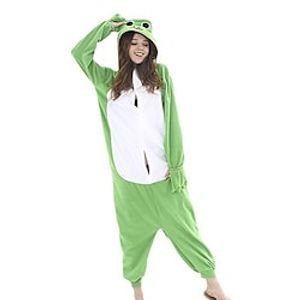 Women's Winter Loungewear Kigurumi Pajamas Onesies Jumpsuits Animal Cartoon Comfort Funny Soft Home  FallVacation Cotton Warm Hoodie Long Sleeve Pocket Hoodie Fall Green  Flannel  Pjs  Sweet Lightinthebox